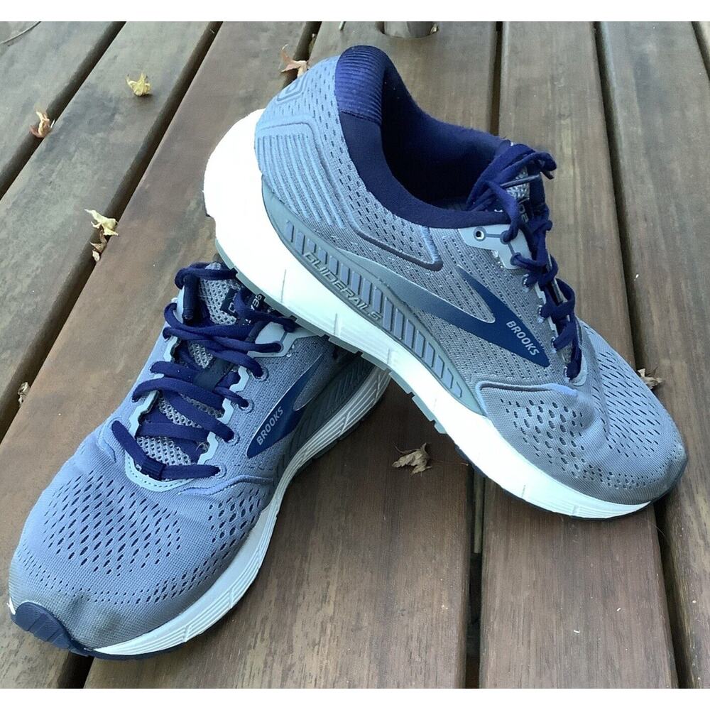 Brooks - Beast 20 - Men's 14 WIDE (2E) - Running Shoes - Gray Blue